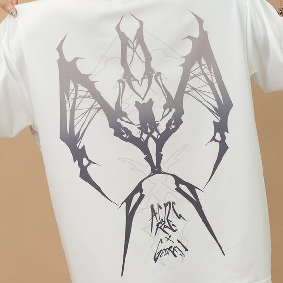 ACDC Rag x Gedraji Cryptid Corpse White Oversized Tee - Picture 6 of 6
